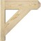 Ekena Millwork Traditional Rough Sawn Craftsman Outlooker, Douglas Fir, 6"W x 18"D x 18"H OUT06X18X18TRA04RDF - alternate 3